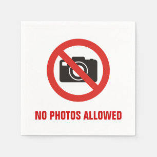 Servilleta De Papel No se permiten fotos