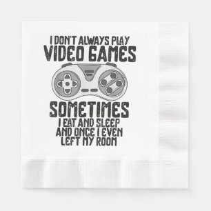 Servilleta De Papel No Siempre Juego Videojuegos Humor De Juegos Diver