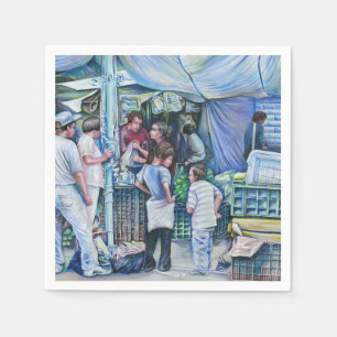 Servilleta De Papel No son Chicas, son mujeres