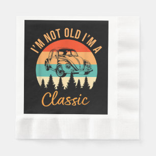 Servilleta De Papel No soy viejo soy clásico de la moda de los coches