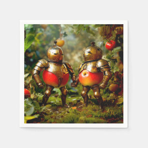 Servilleta De Papel ¡No te jodas con manzanas!