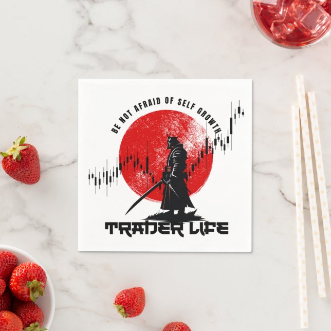 Servilleta De Papel No tengas miedo | Motivación comercial | Samurai (In situ)