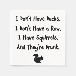 Servilleta De Papel No tengo patos