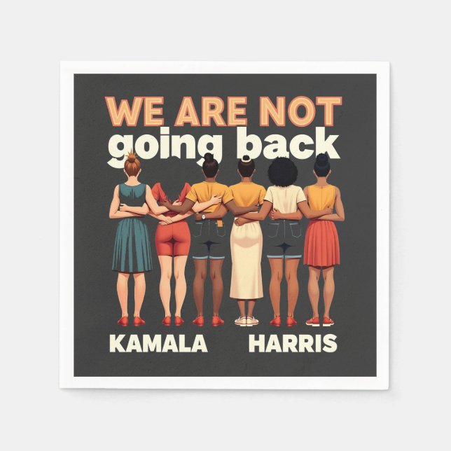 Servilleta De Papel No vamos a recuperar el empoderamiento de las muje (Anverso)