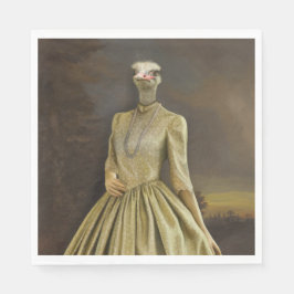 Servilleta De Papel Noble Beasts - Dandy Ostrich 