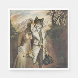 Servilleta De Papel Noble Beasts - Wolf in Sheep's Clothing 