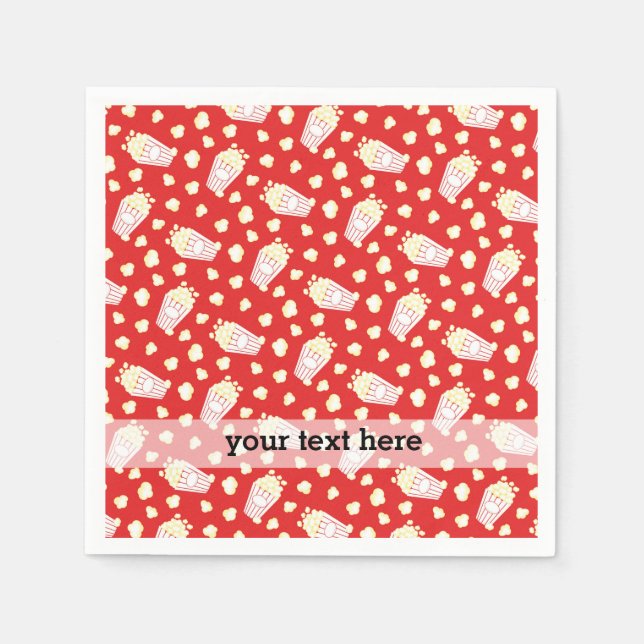 Servilleta De Papel Noche de cine (Anverso)