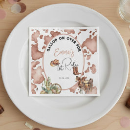 Servilleta De Papel Noche de Noche de Noche de Rodeo