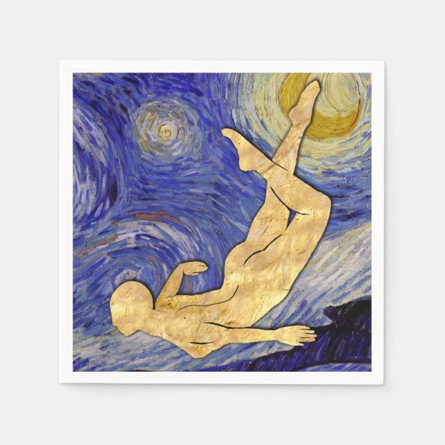 Servilleta De Papel Noche Vincent Van Gogh Starry (Anverso)