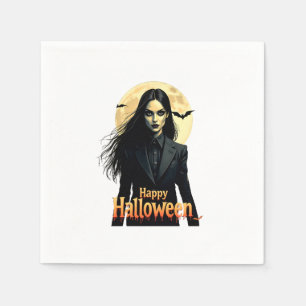 Servilleta De Papel Noche Witchy Halloween