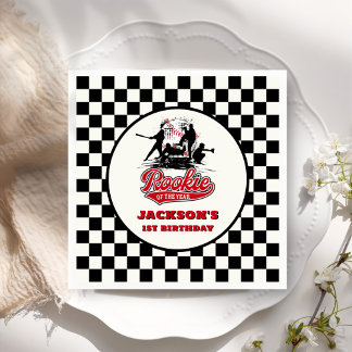 Servilleta De Papel Nochebuena del año cumpleaños personalizado del bé