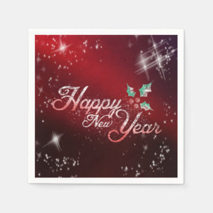 Servilleta De Papel Noches de Año Nuevo Feliz