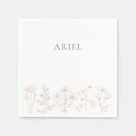 Servilleta De Papel Noches de papel elegantes para fiestas de cumpleañ