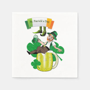 Servilleta De Papel Noches de papel San Patricio