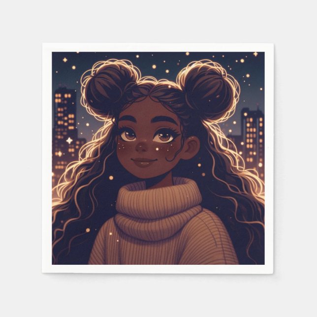 Servilleta De Papel Nocturne Hue (Anverso)