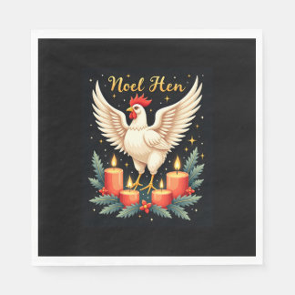 Servilleta De Papel Noel Hen Chicken