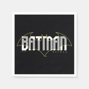 Servilleta De Papel Nombre de alta tecnología de Batman Gráfico