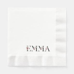 Servilleta De Papel Nombre Emma