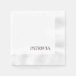 Servilleta De Papel Nombre Patricia