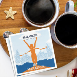 Servilleta De Papel Nombre personalizado 1er Fiesta de celebración de