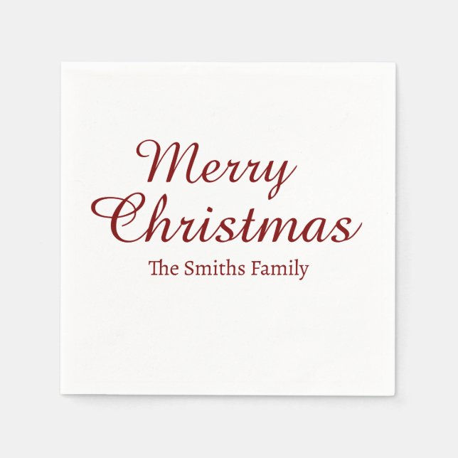 Servilleta De Papel Nombre personalizado personalizado personalizado p (Anverso)