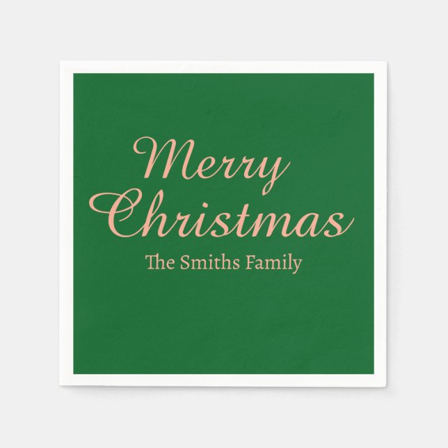 Servilleta De Papel Nombre personalizado personalizado personalizado p (Anverso)