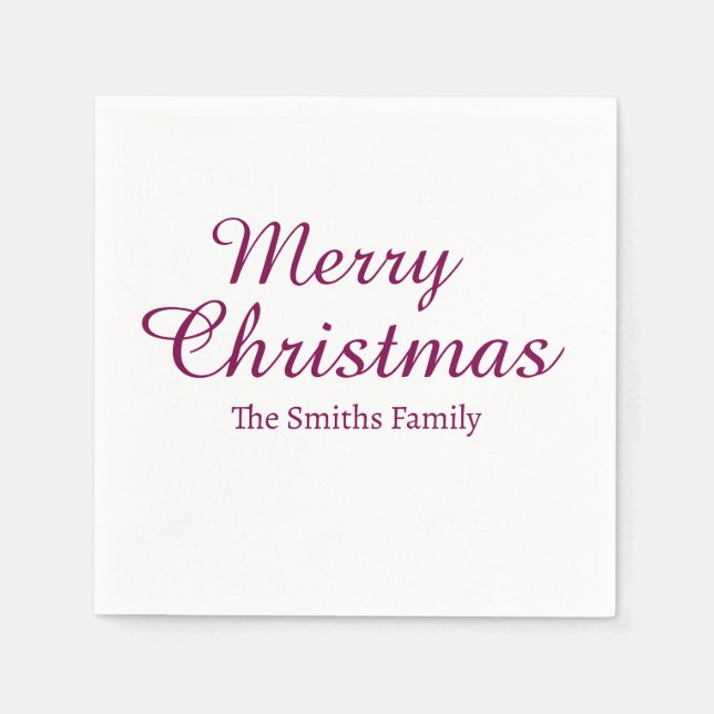 Servilleta De Papel Nombre personalizado personalizado personalizado p (Anverso)