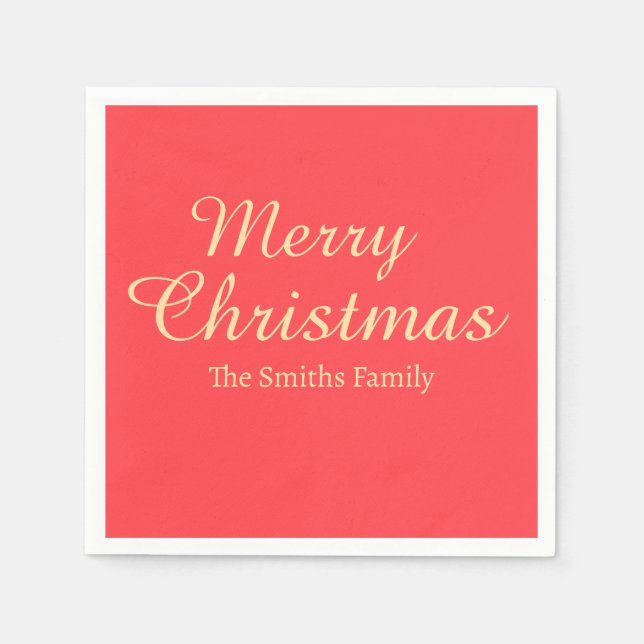 Servilleta De Papel Nombre personalizado personalizado personalizado p (Anverso)