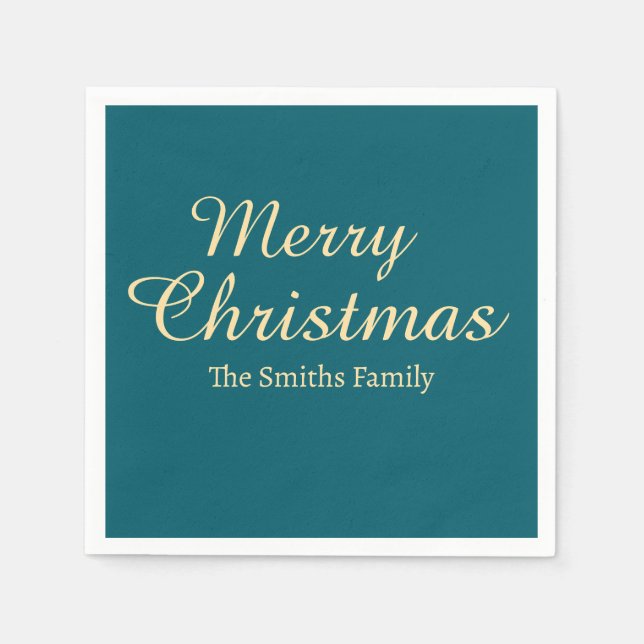 Servilleta De Papel Nombre personalizado personalizado personalizado p (Anverso)