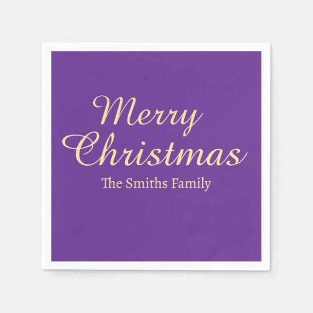 Servilleta De Papel Nombre personalizado personalizado personalizado p (Anverso)