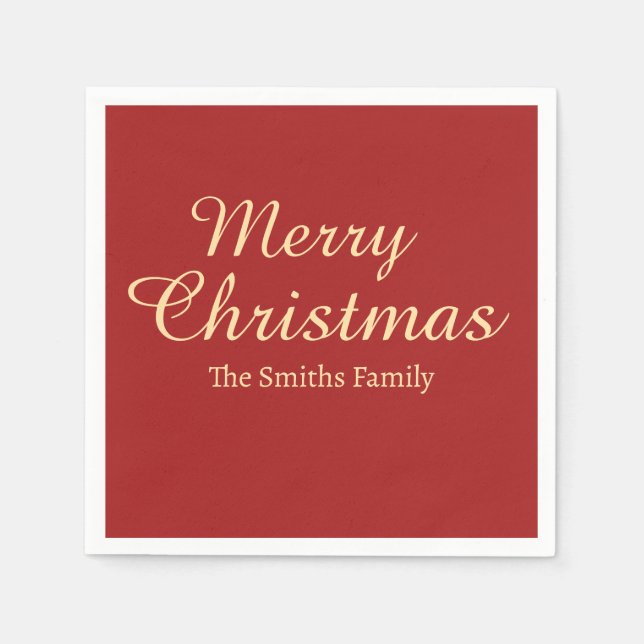 Servilleta De Papel Nombre personalizado personalizado personalizado p (Anverso)