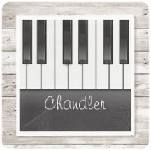 NOMBRE Personalizado Pianista Claves De Piano Maes