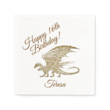 Nombre personalizado y edad del asombroso dragón d