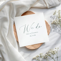 Nombres de parejas modernos guión boda We Do