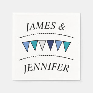 Servilleta De Papel Nombres divertidos de Bunting