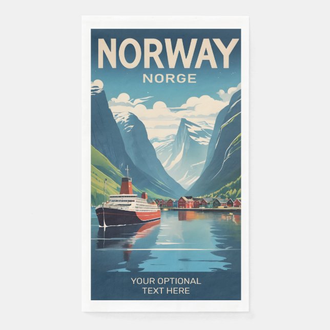 Servilleta De Papel Noruega (Anverso)