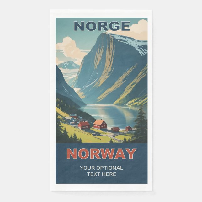 Servilleta De Papel Noruega (Anverso)