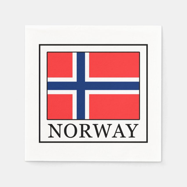 Servilleta De Papel Noruega (Anverso)
