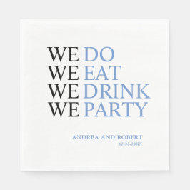 Servilleta De Papel Nosotros hacemos Boda