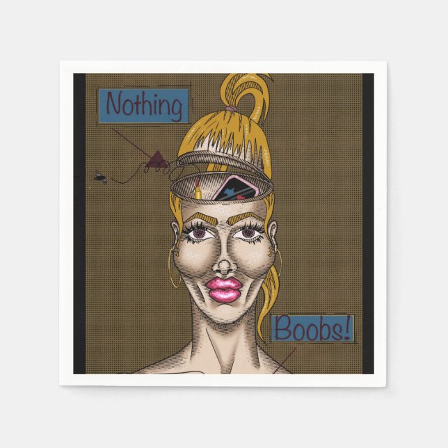 Servilleta De Papel Nothing (Anverso)