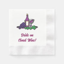 Novia en Cloud Wine!