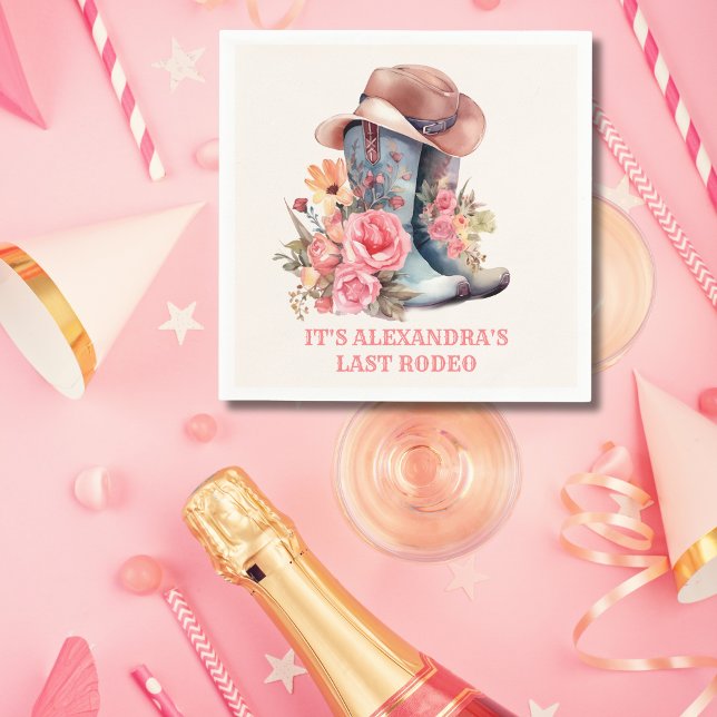 Servilleta De Papel Novia rosa Nashville Vamos Chicas Bachelorette (Subido por el creador)