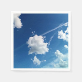 Servilleta De Papel Nube, en la luz