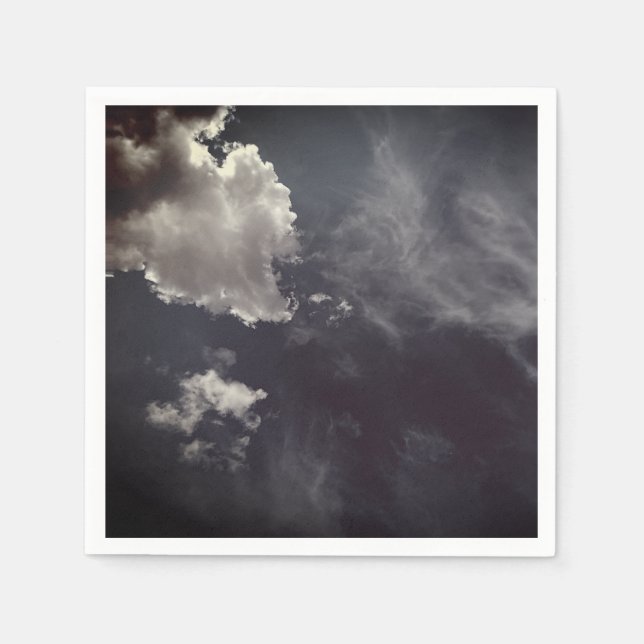 Servilleta De Papel nube metalizado (Anverso)