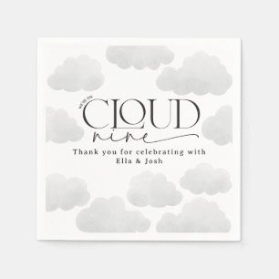 Servilleta De Papel Nube natural beige nueve duchas moderno elegante