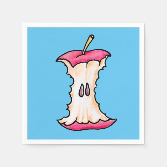 Servilleta De Papel núcleo de Apple (Anverso)
