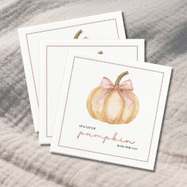 Servilleta De Papel Nuestra calabaza en el camino hacia la caída en Ba