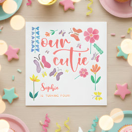 Servilleta De Papel Nuestra corbata es... fiesta de cumpleaños de niño