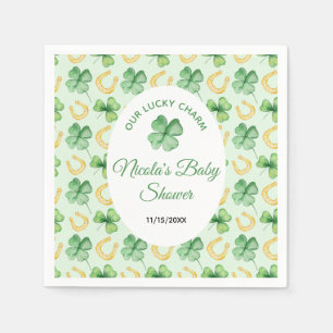 Servilleta De Papel Nuestra Duendecilla de la Suerte Baby Shower del D