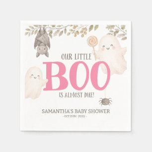 Servilleta De Papel Nuestra Pequeña Boo Está a Punto de Llegar Chica B